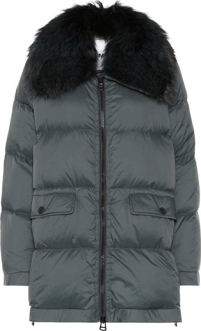 Army By Yves Salomon Fur-trimmed down jacket