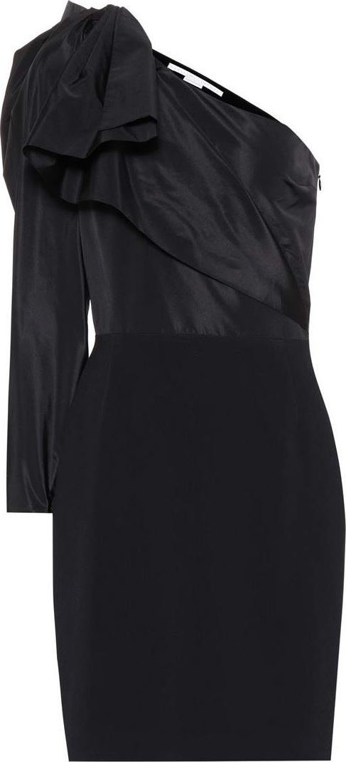 Stella McCartney Taffeta one-shoulder minidress