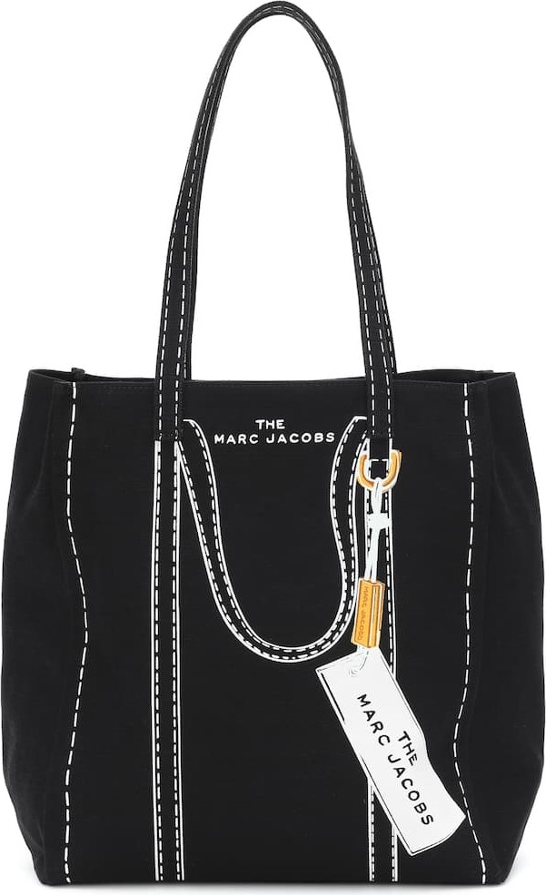 MARC JACOBS Tag Small canvas tote