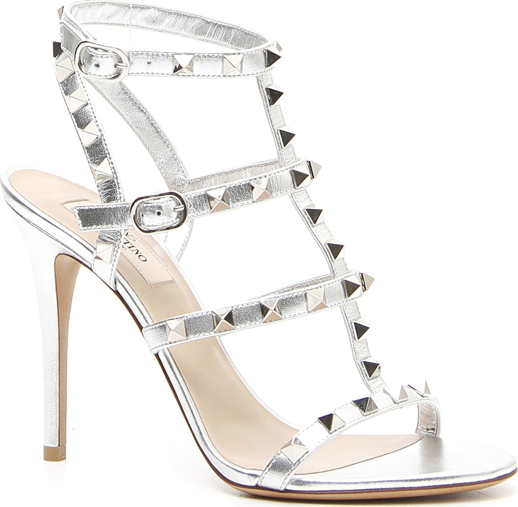 Valentino Rockstud Cage Sandal