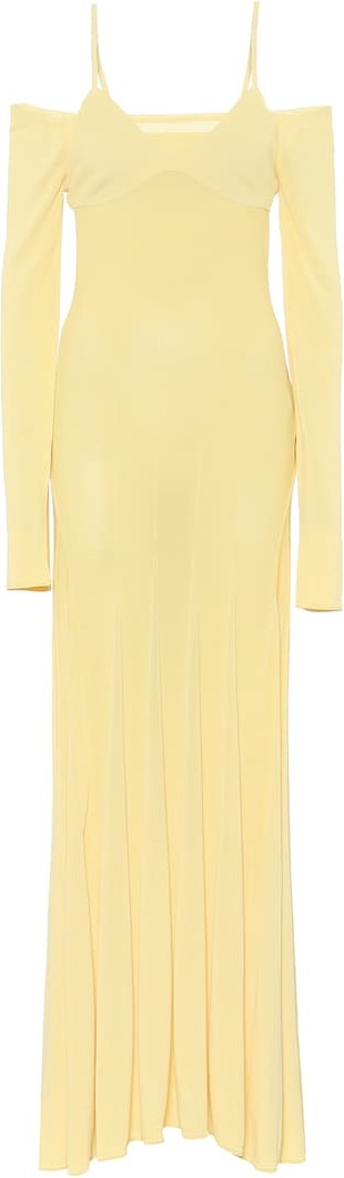 Jacquemus La Robe Maille Valensole maxi dress