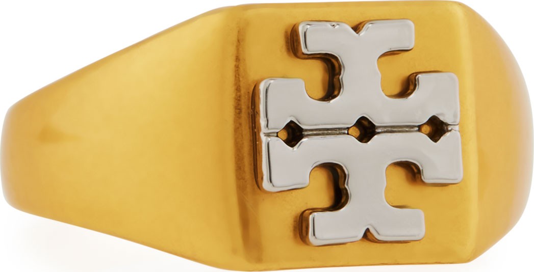 Tory Burch Block T Logo Ring