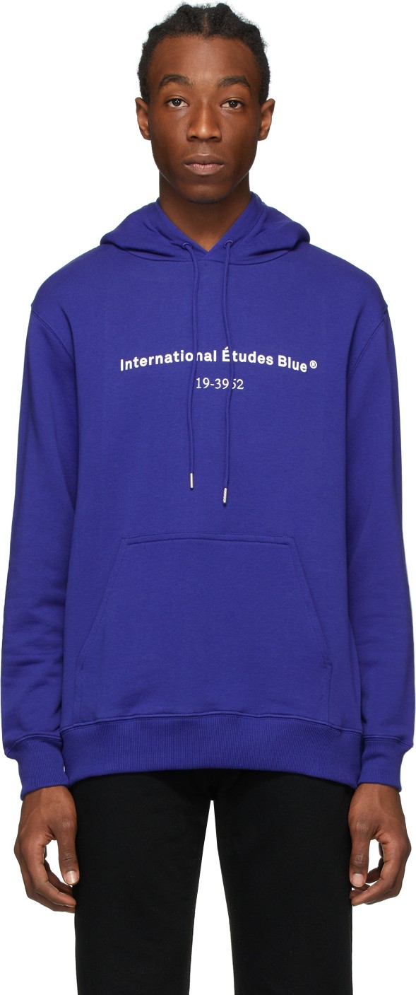 Etudes Blue Klein International Hoodie