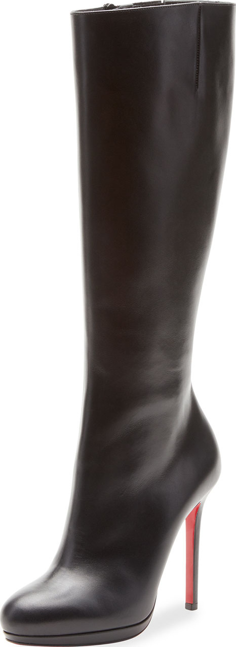 Christian Louboutin Botalili Tall Red Sole Boot