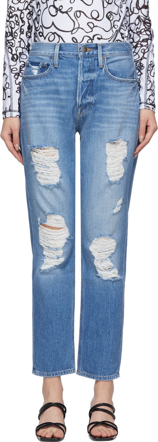 FRAME DENIM Blue Heritage Original Jeans FRAME DENIM Blue Heritage Original Jeans