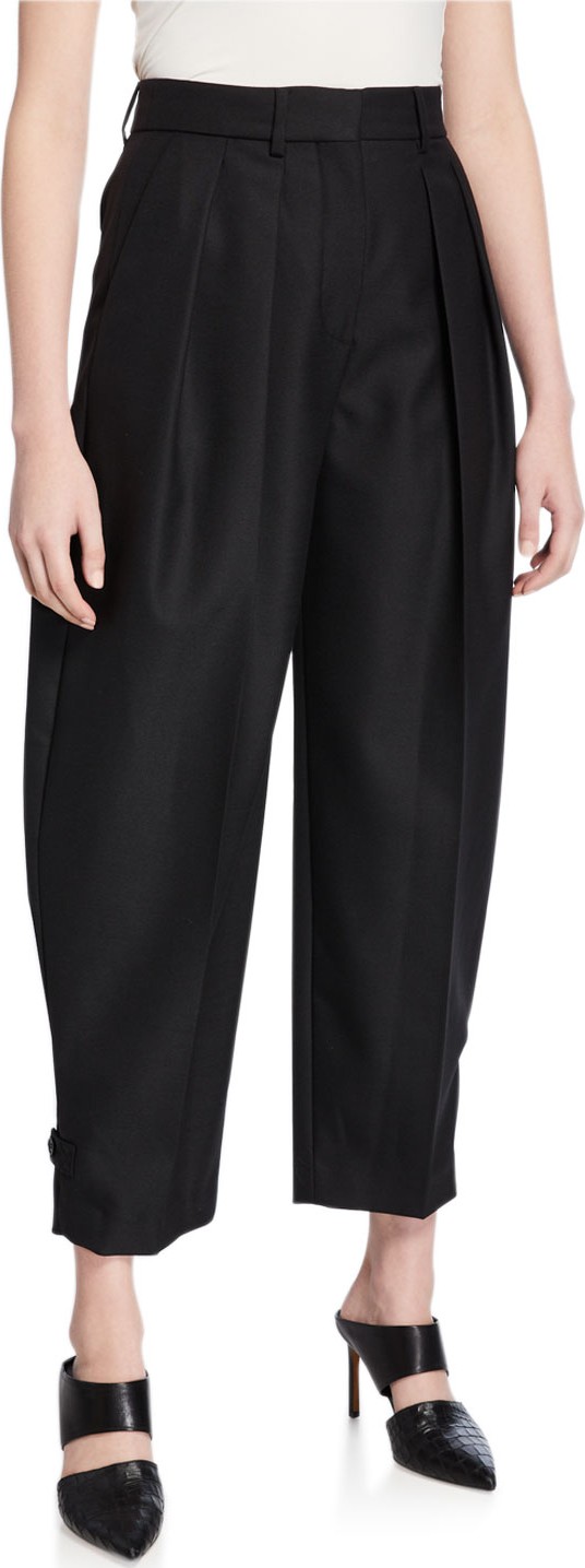 See By Chloé City Wool Pleated Pants