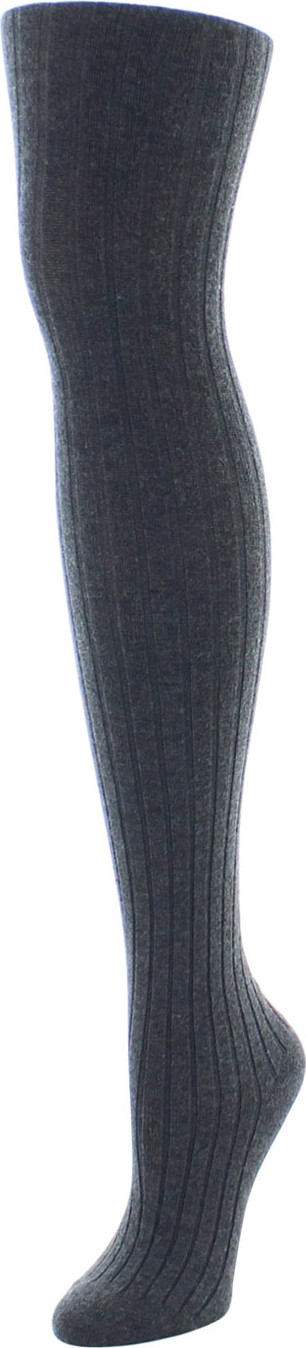 Natori Cashmere-Blend Rib-Knit Sweater Tights