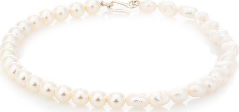 Sophie Buhai Baroque pearl and sterling silver collar