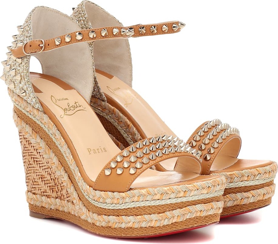 Christian Louboutin Madmonica 120 espadrille sandals