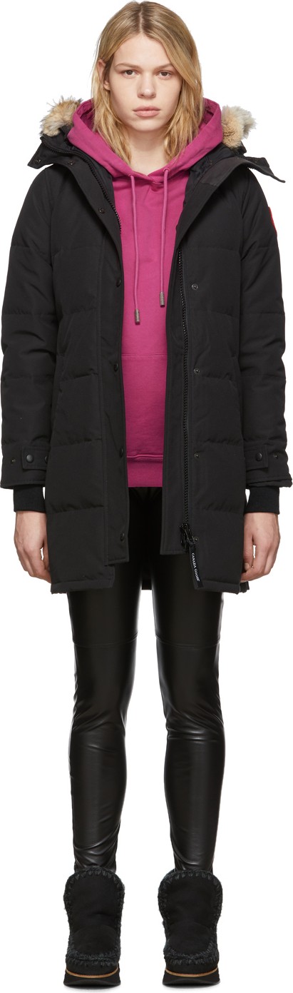 Canada Goose Black Down Shelburne Parka