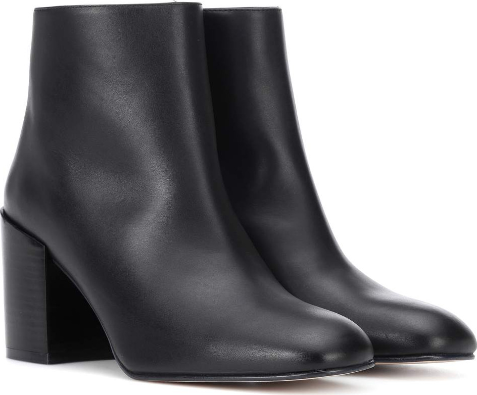 Stuart Weitzman Coban leather ankle boots