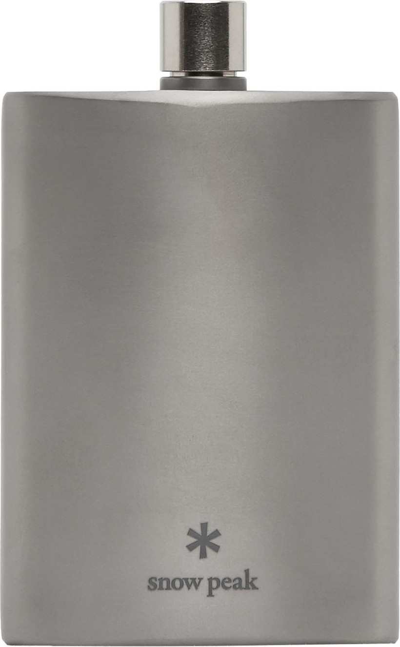 Snow Peak Silver Titanium Flask