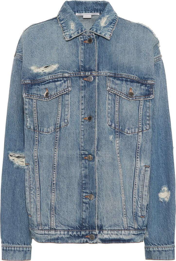 Stella McCartney Distressed denim jacket
