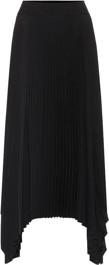 Joseph Pleated midi skirt