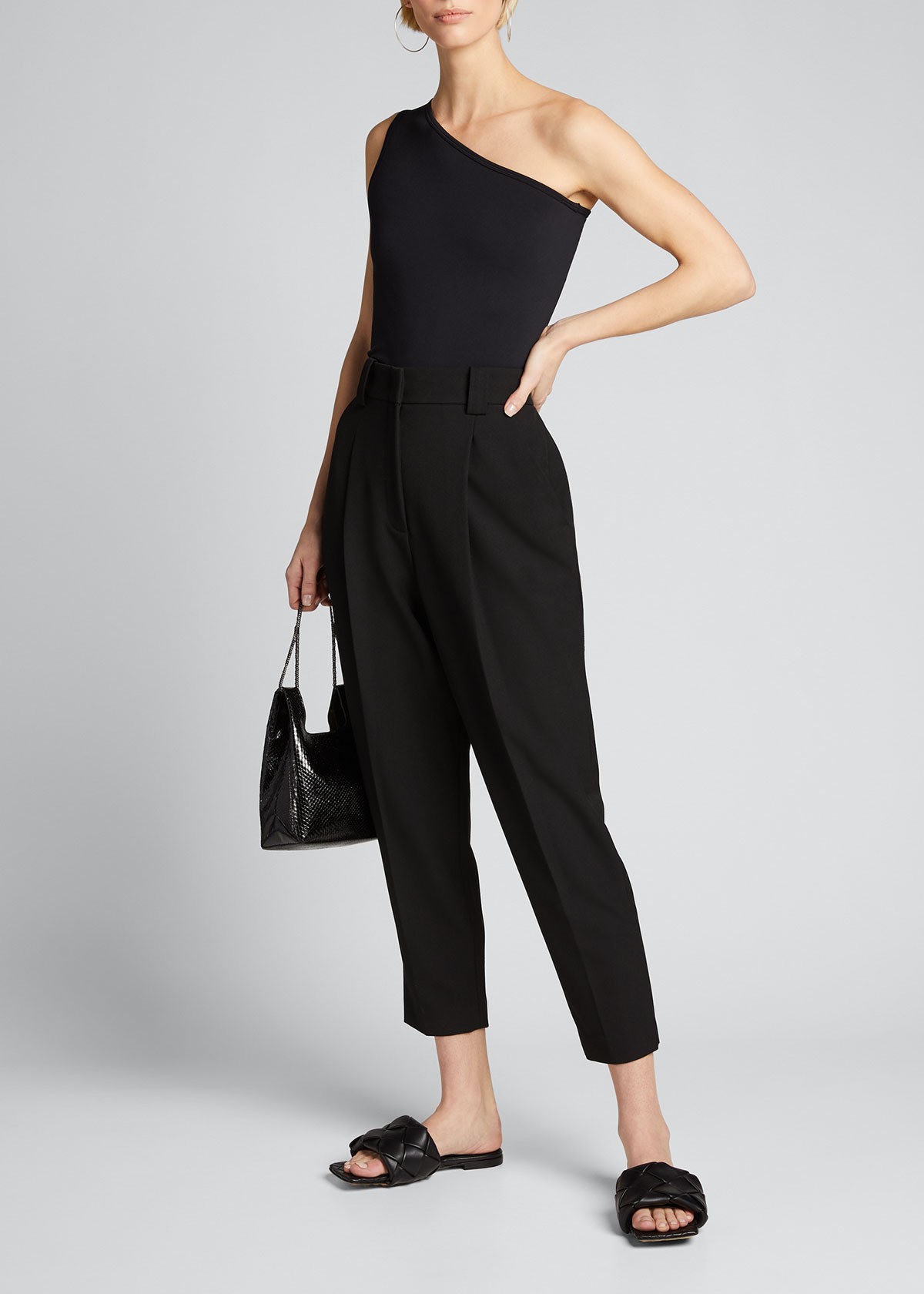 Helmut Lang Asymmetric Seamless Top