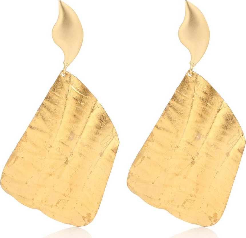 Peet Dullaert Vena 24kt gold-plated and faux pearl earrings