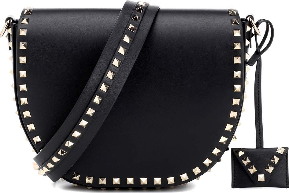 Valentino Valentino Garavani Rockstud leather shoulder bag