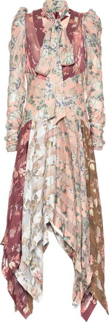 Zimmermann Printed silk dress