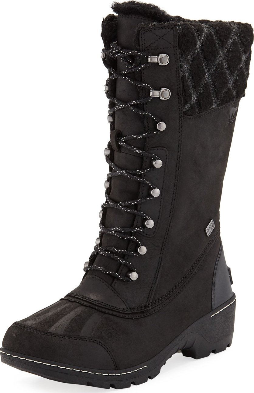 Sorel Whistler Tall Waterproof Leather Boots