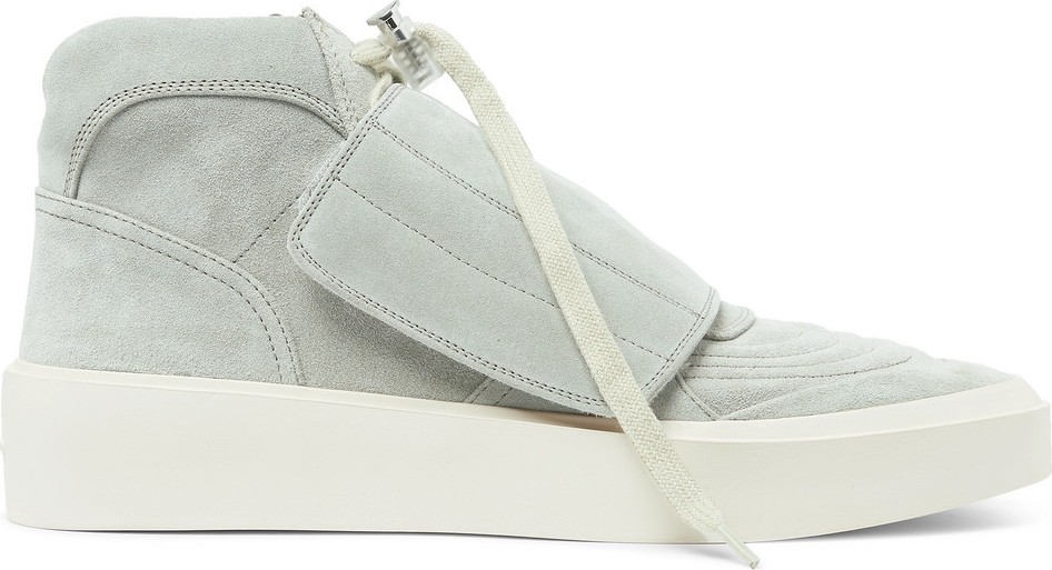 Fear of God Brushed-Suede High-Top Sneakers