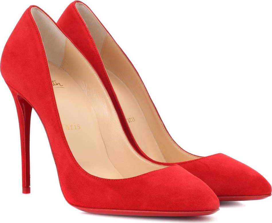 Christian Louboutin Eloise 100 suede pumps