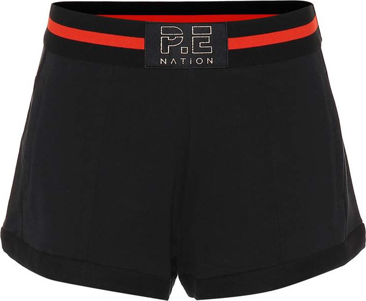 P.E Nation Just for Kicks cotton shorts