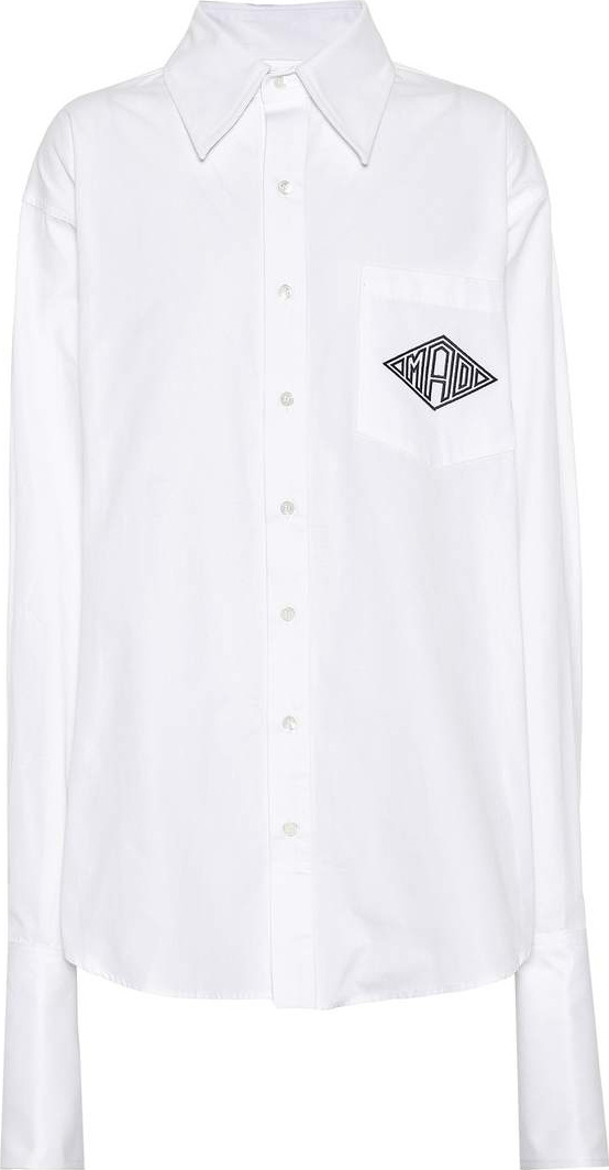 Matthew Adams Dolan Logo printed cotton shirt
