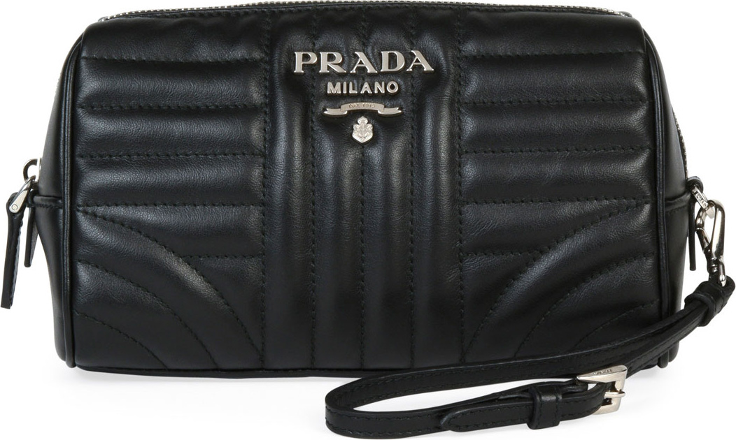 Prada Diagramme Wristlet