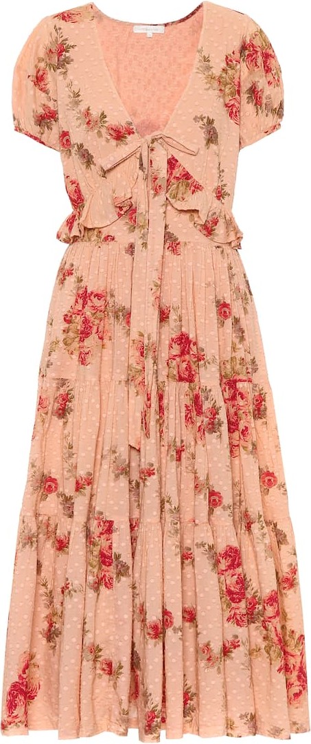 LOVESHACKFANCY Carlton floral cotton dress