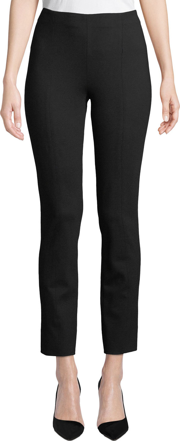 Misook Ponte Slim-Leg Pants