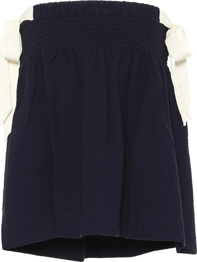 Alexachung Seersucker cotton top