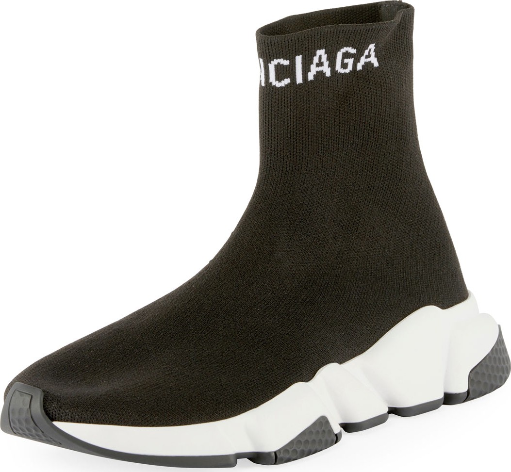 Balenciaga Tall Speed Knit Sock Sneakers