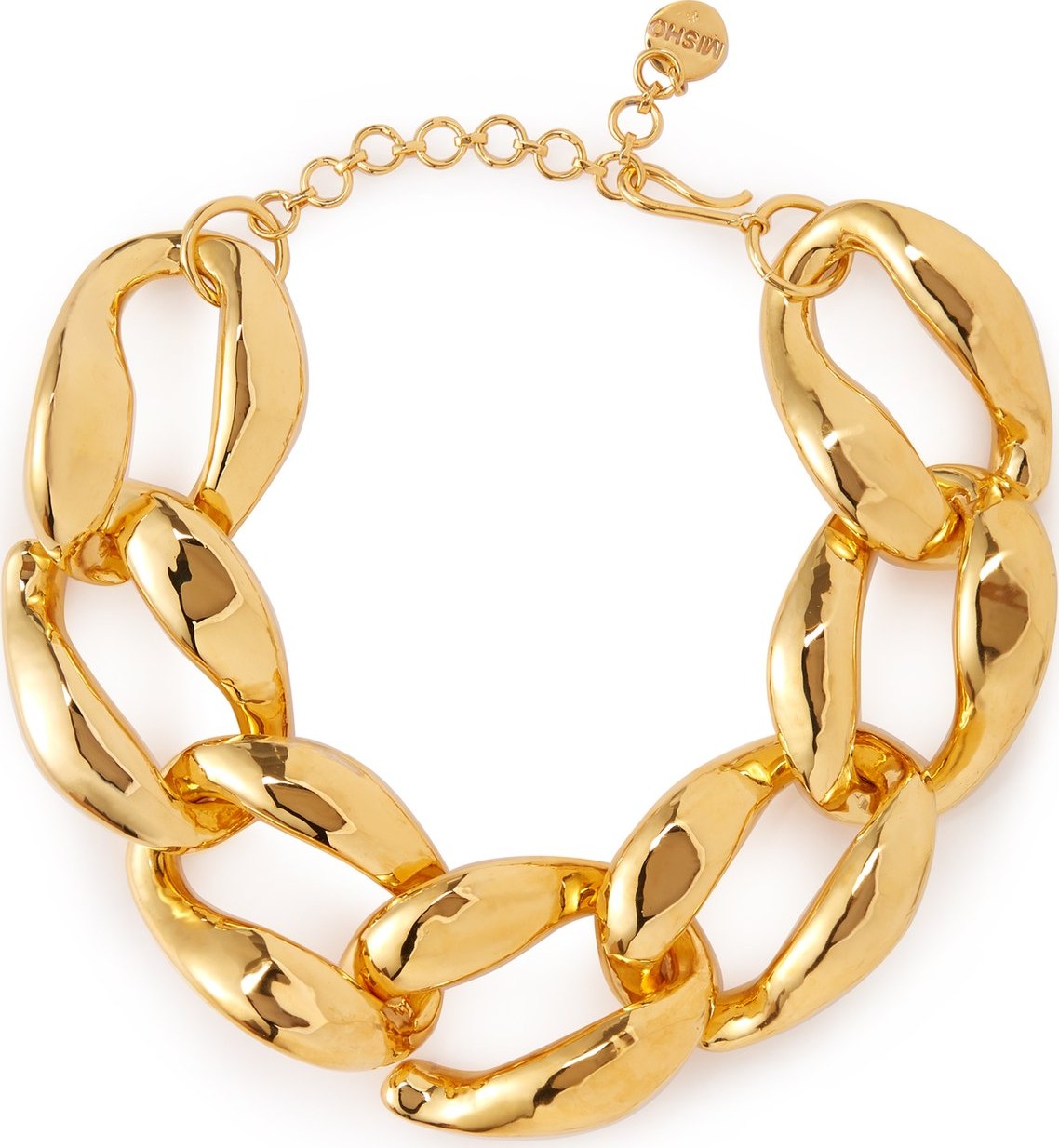 Misho Chunky Chain brass necklace