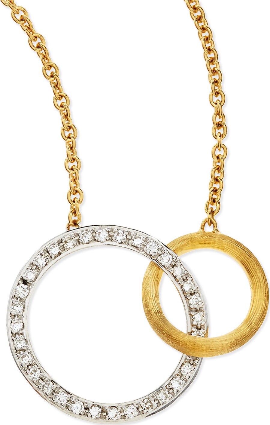 Marco Bicego Jaipur Diamond & 18k Gold Link Necklace