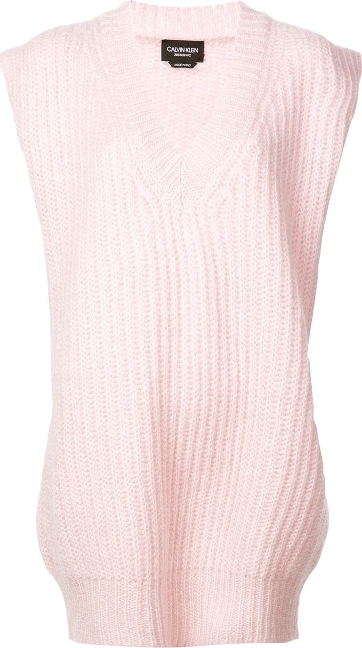 Calvin Klein 205W39NYC V-neck knitted top