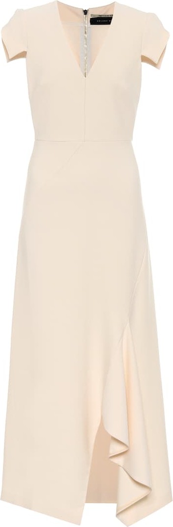 Roland Mouret Kingslake crêpe dress