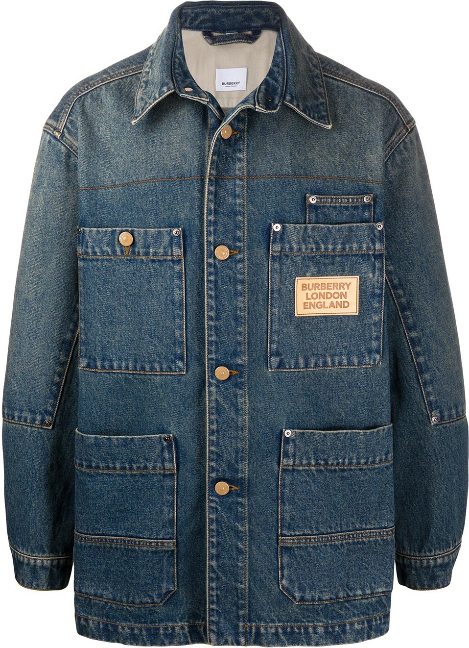 Burberry London England Pocket detail denim jacket