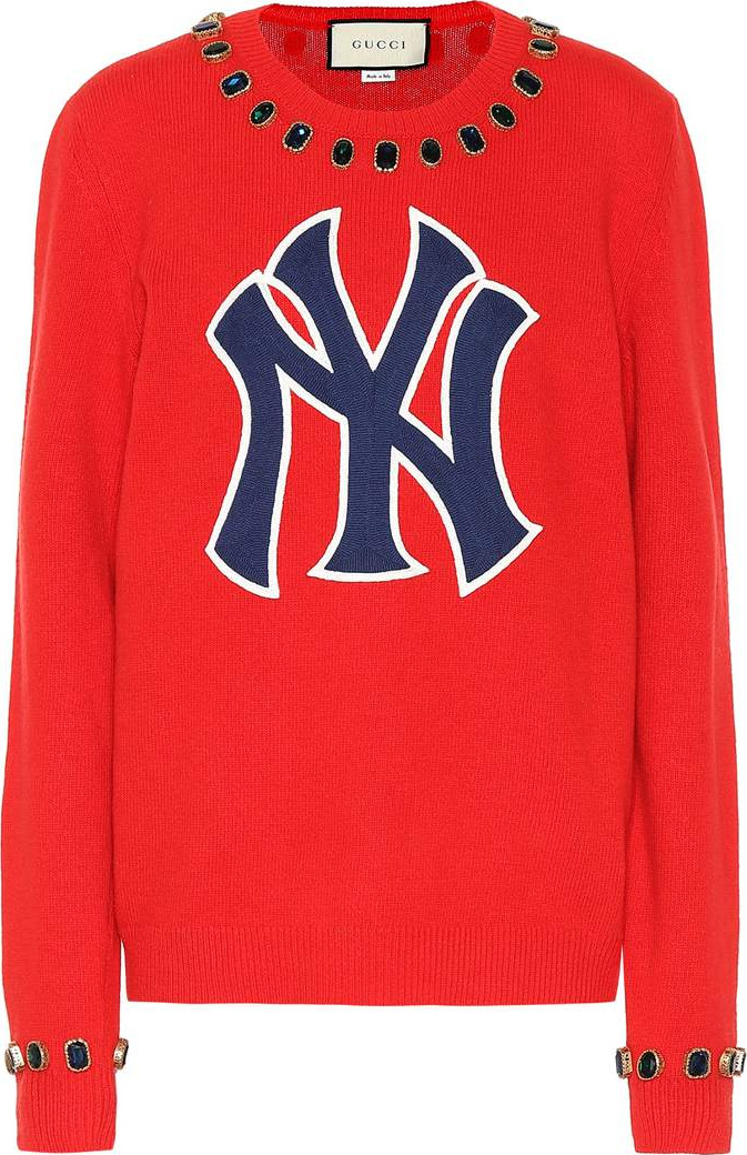 Gucci Embellished wool sweater