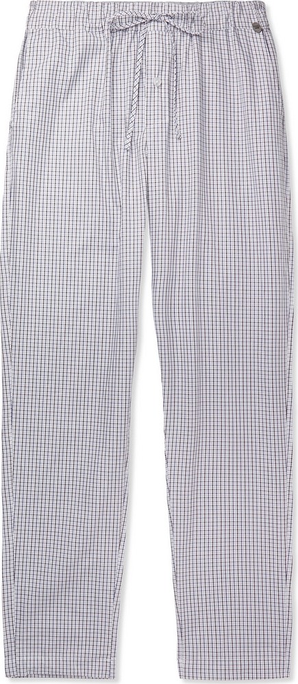 Hanro Checked Cotton Pyjama Trousers