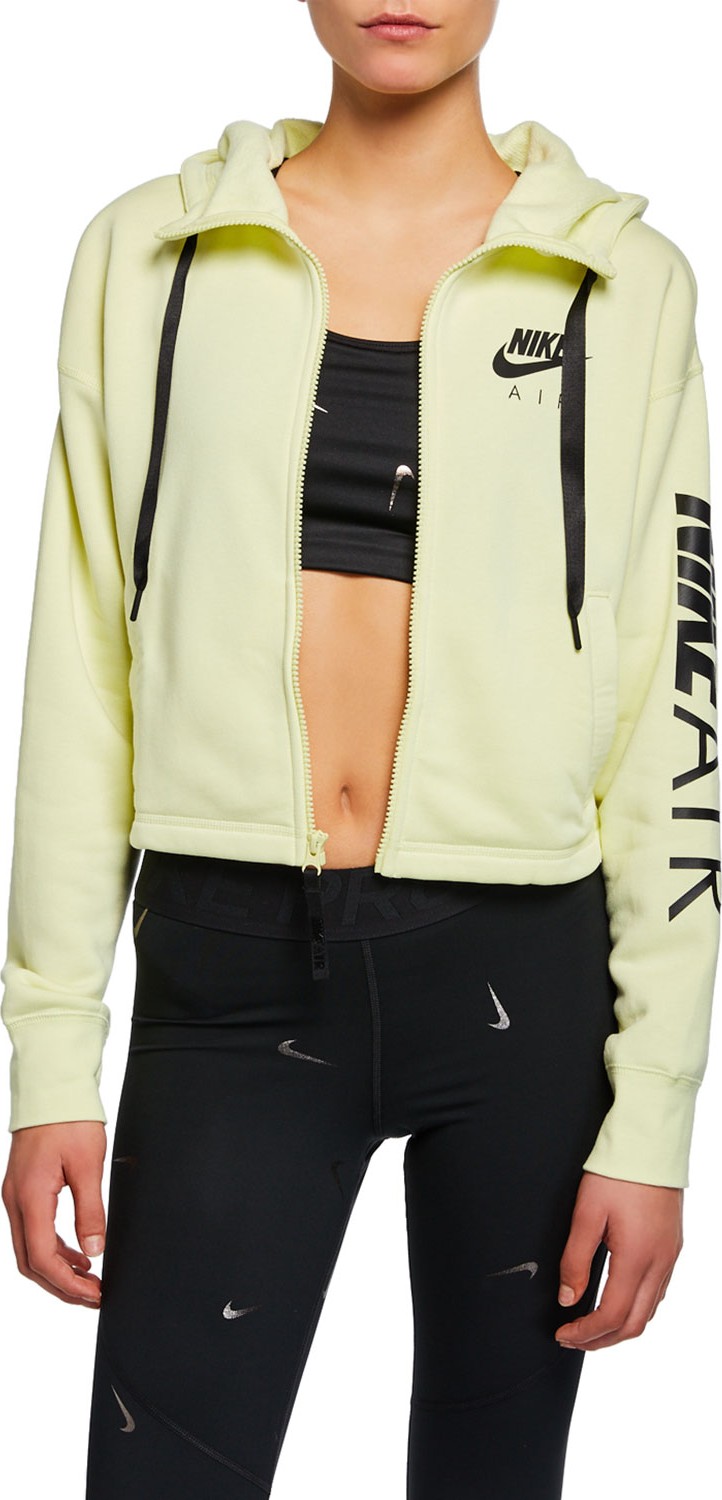 Nike Air Cropped Fleece Active Hoodie
