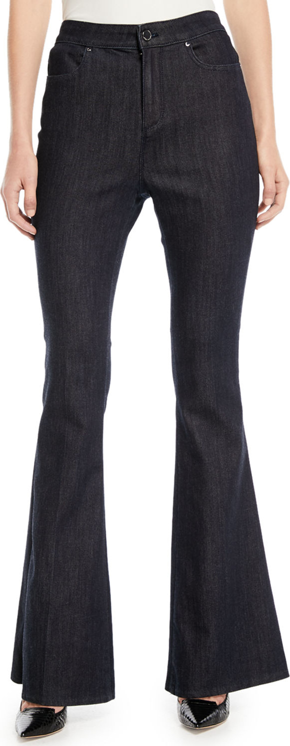 Elie Tahari Leone Flare-Leg Jeans