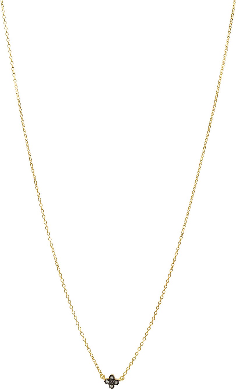 Freida Rothman Mini Clover Pendant Necklace