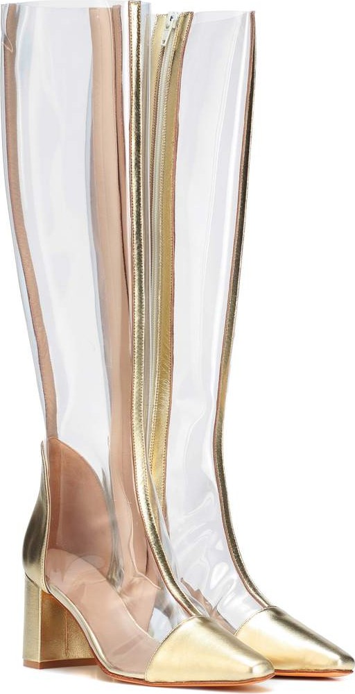 Maryam Nassir Zadeh Jupiter leather-trimmed boots