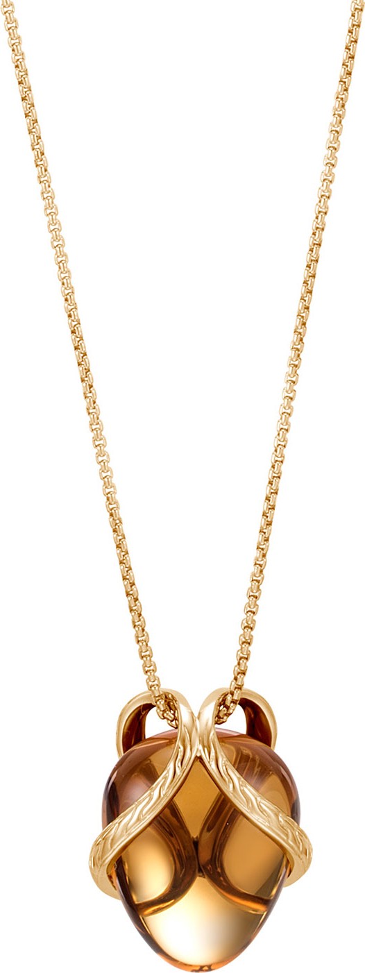 John Hardy 18k Dot Hammered Bib Necklace w/ Diamonds