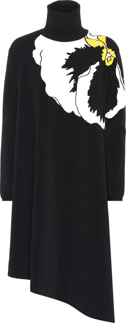 Valentino Floral sweater dress