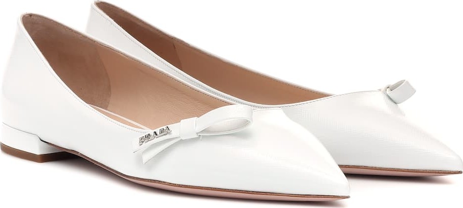 Prada Patent leather ballet flats