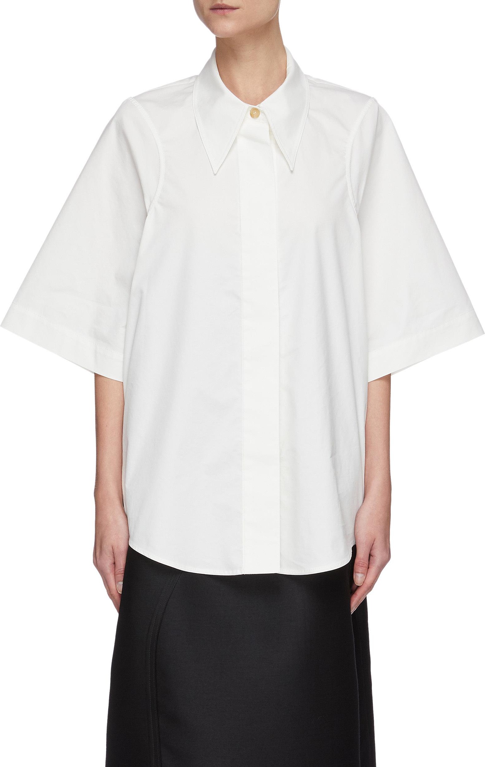 Low Classic Armhole stitch oxford shirt