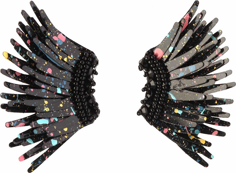 Mignonne Gavigan New York Madeline Mini Paint-Splatter Statement Earrings