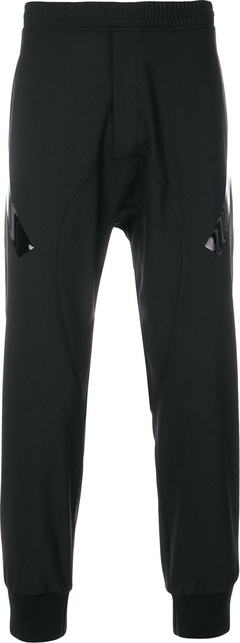 Neil Barrett stripe panel track pants