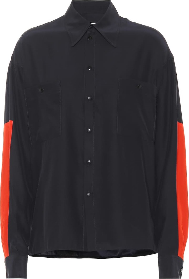 VICTORIA, VICTORIA BECKHAM Silk satin blouse